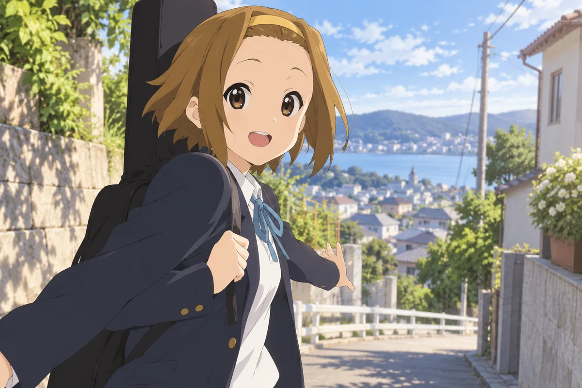 Ritsu Tainaka AI 插画