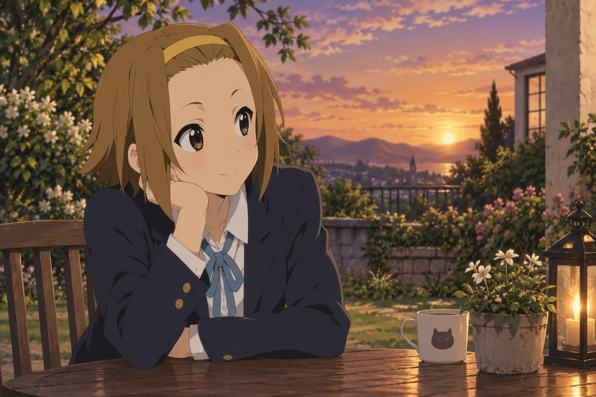 Ritsu Tainaka AI 插画