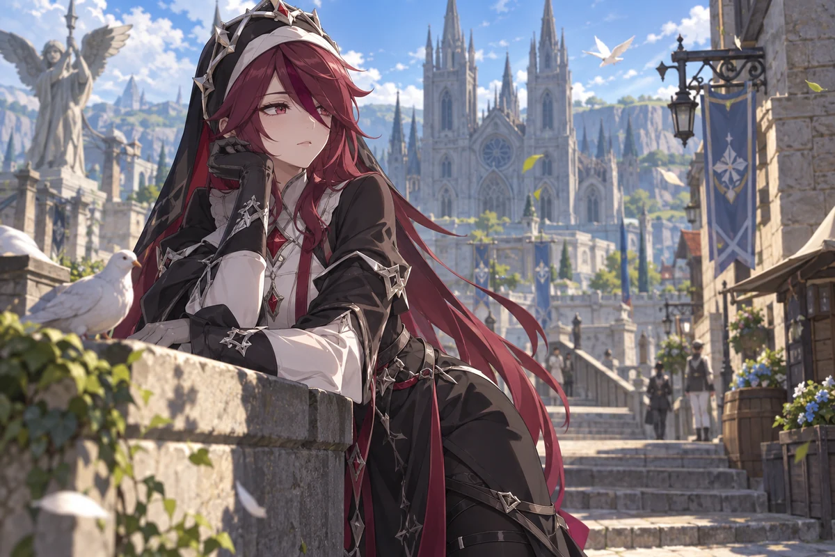 Rosaria AI 插画