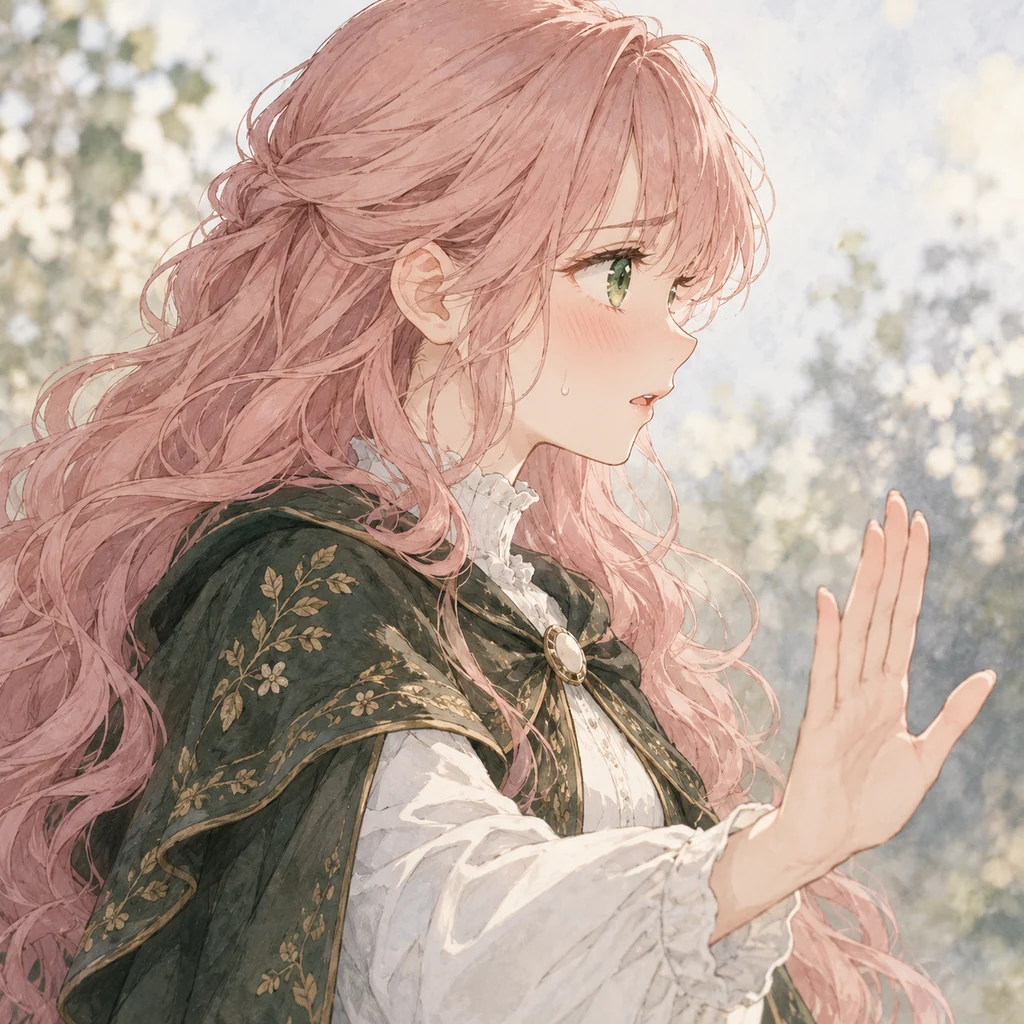 Rose AI 辅助角色插画