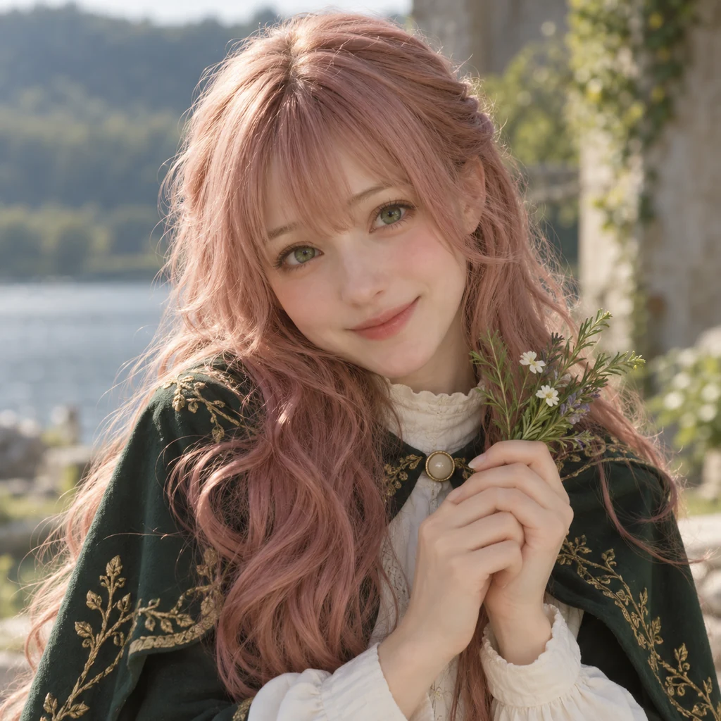 Rose live-action AI portrait