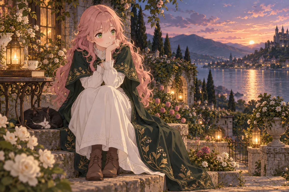 Rose AI 插画