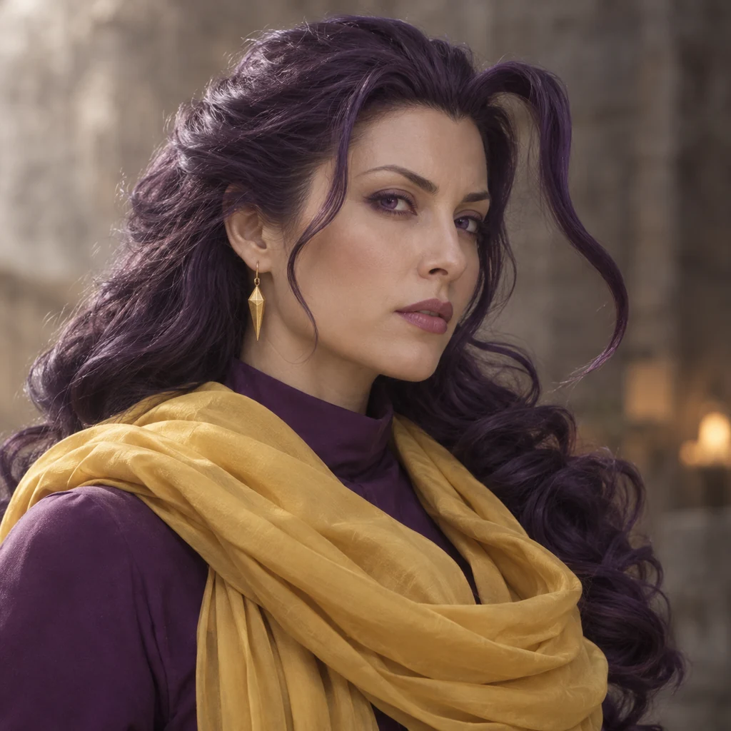 Rose live-action AI portrait