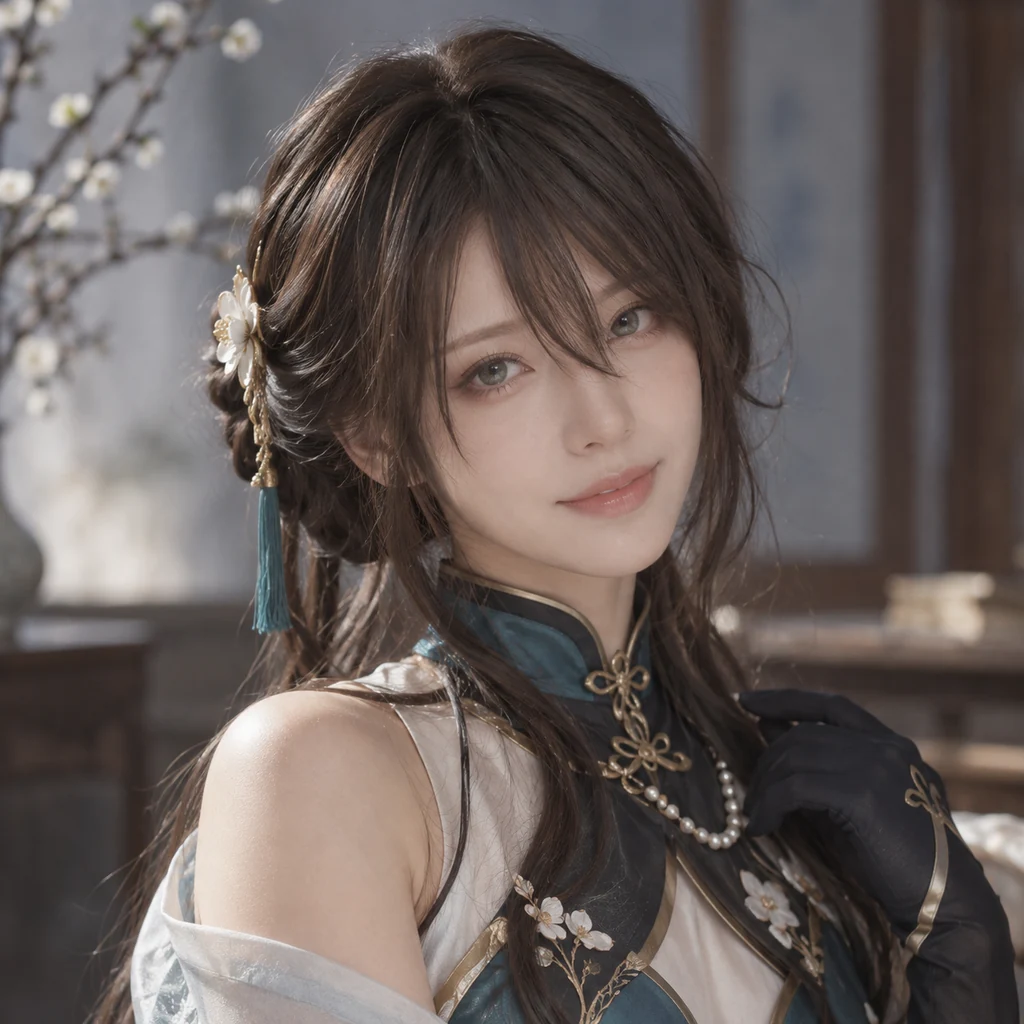 Ruan Mei · Live-action portrait
