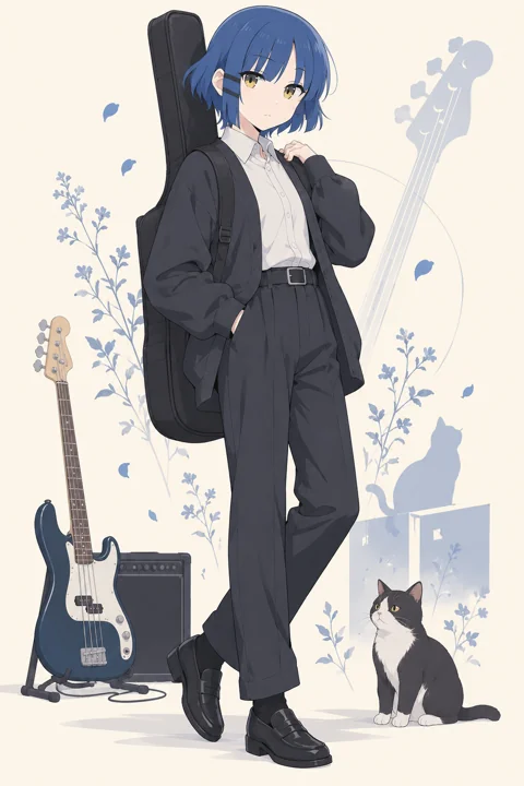 Ryo Yamada角色示意插画