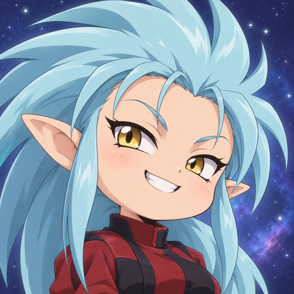 Ryoko Hakubi AI 辅助角色插画