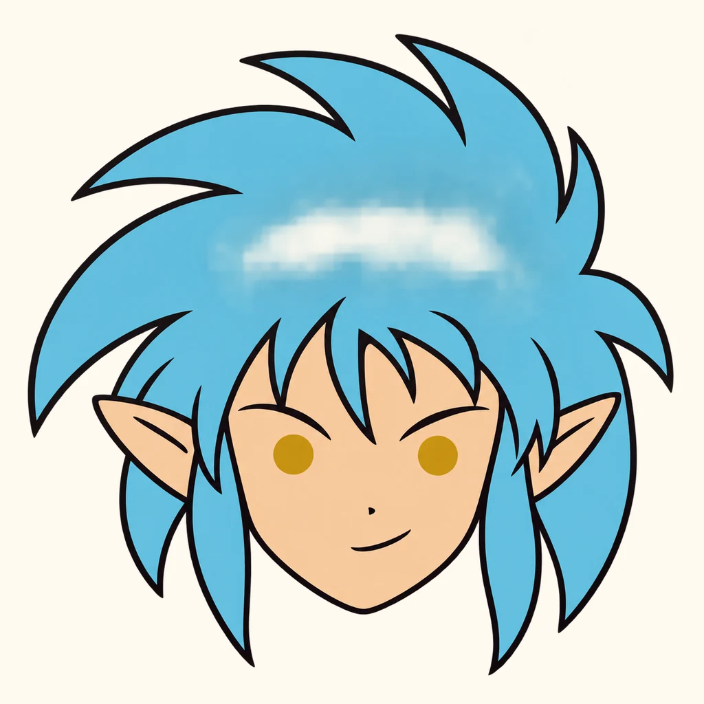 Ryoko Hakubi AI 辅助角色插画