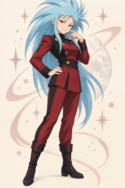 Ryoko Hakubi角色示意插画