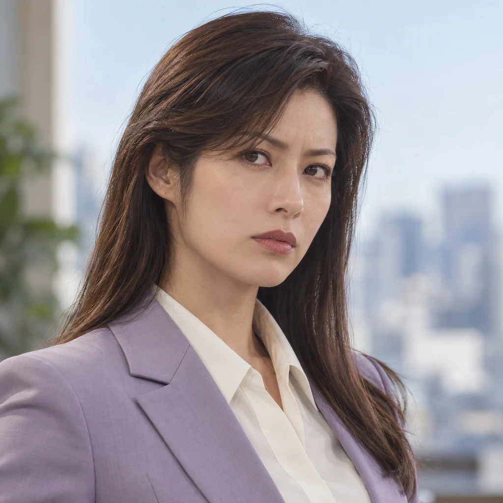 Saeko Nogami live-action AI portrait