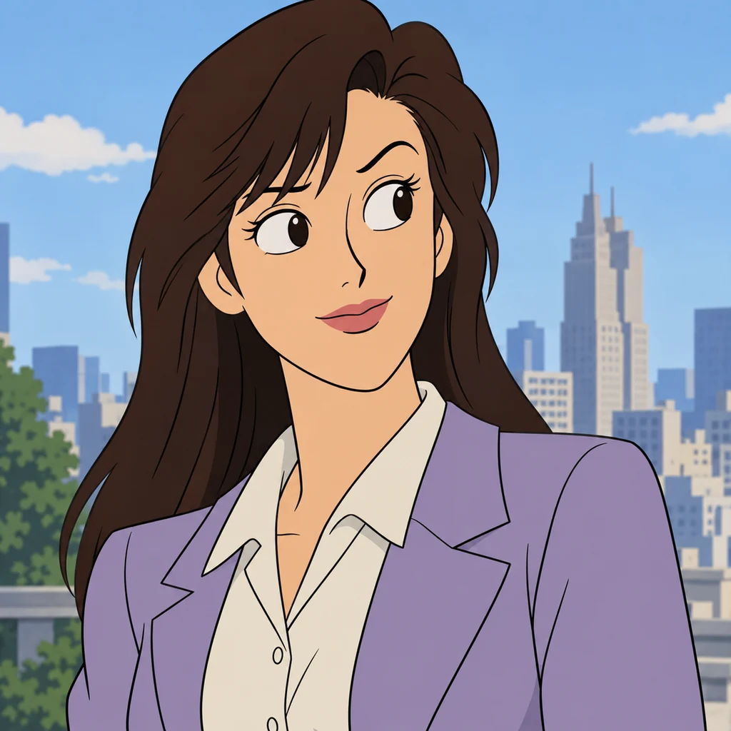 Saeko Nogami AI 辅助角色插画