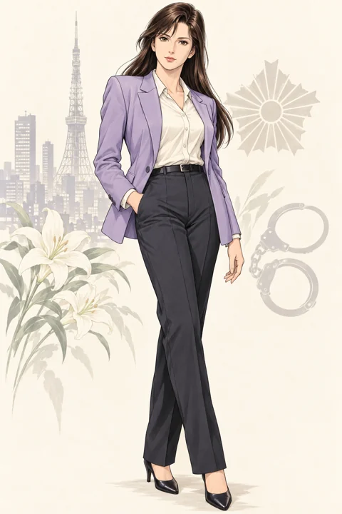 Saeko Nogami角色示意插画