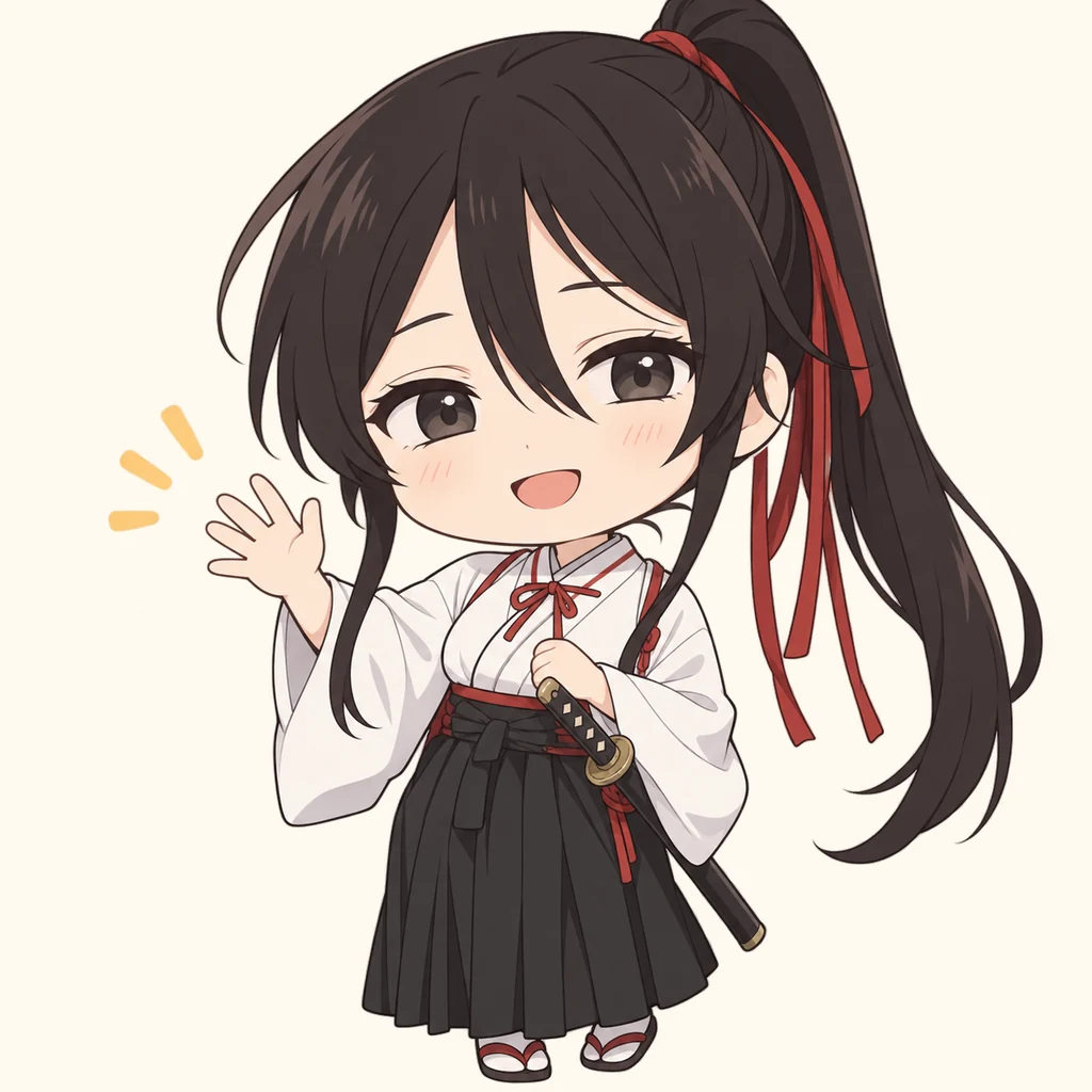 Yamada Asaemon Sagiri · Reaction sticker