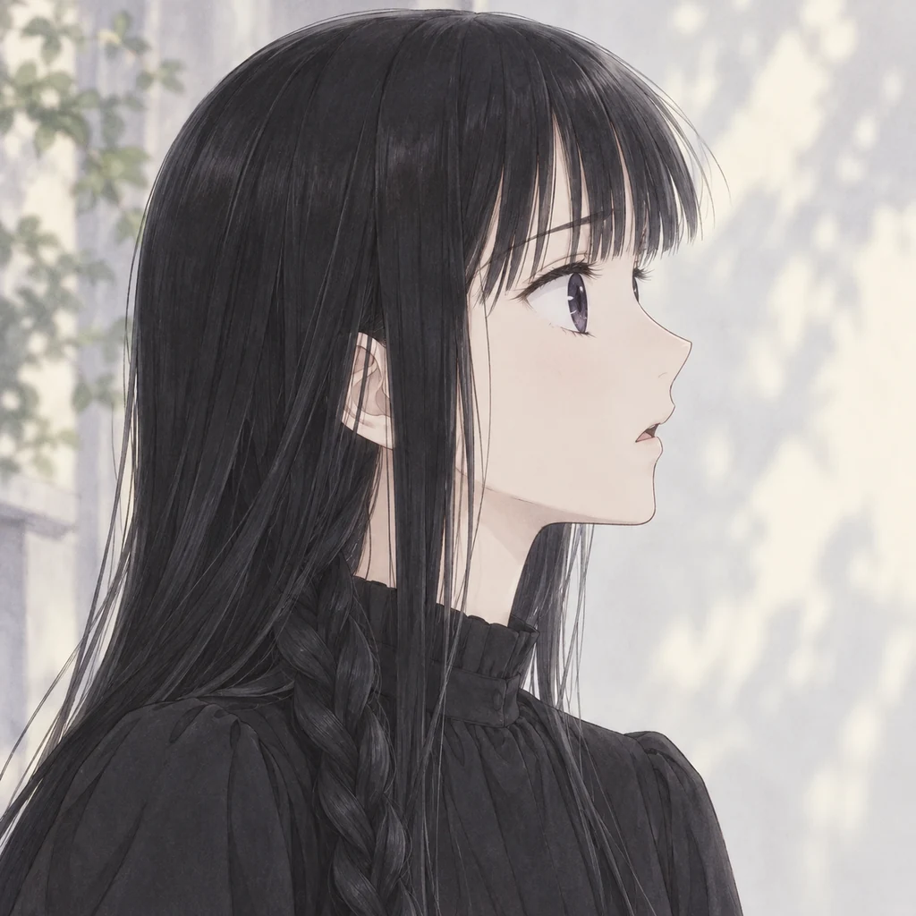 Saki Hanajima AI 辅助角色插画