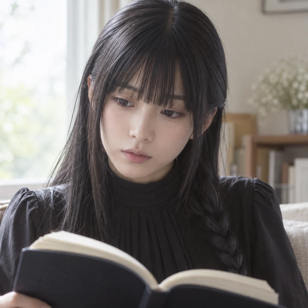 하나지마 사키 실사풍 AI 초상화