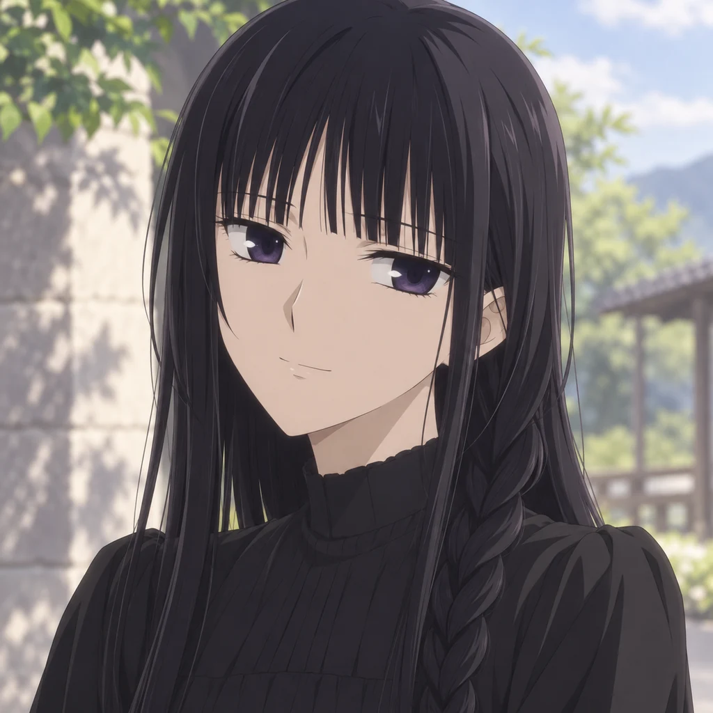 Saki Hanajima AI 辅助角色插画