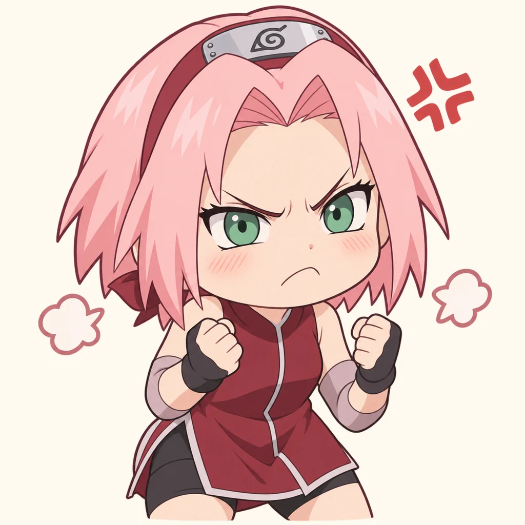 Sakura Haruno 表情包 2