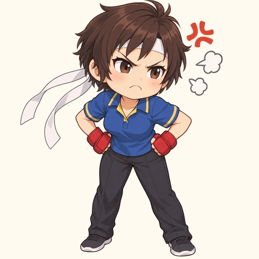 Sakura Kasugano 表情包 2