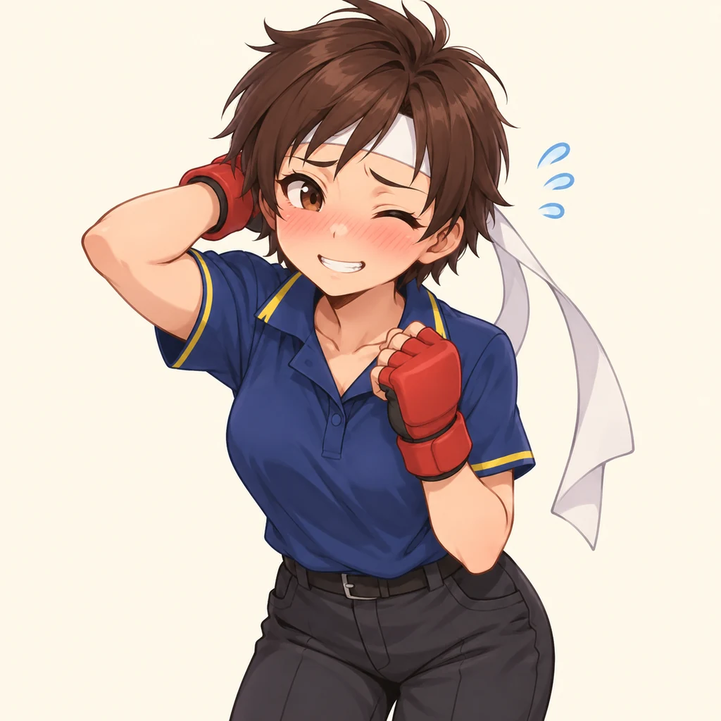 Sakura Kasugano 表情包 6