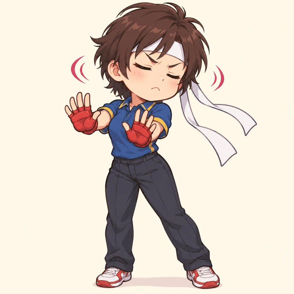 Sakura Kasugano 表情包 8