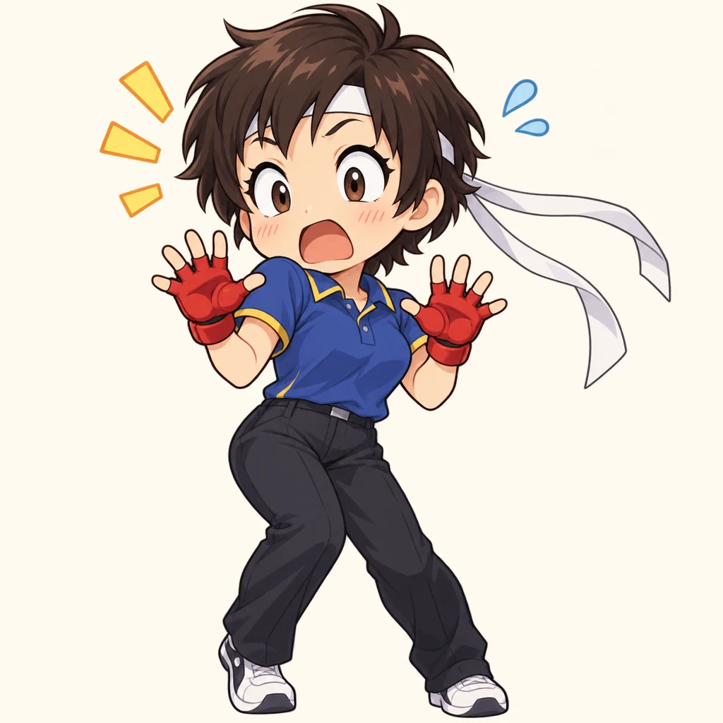 Sakura Kasugano 表情包 5