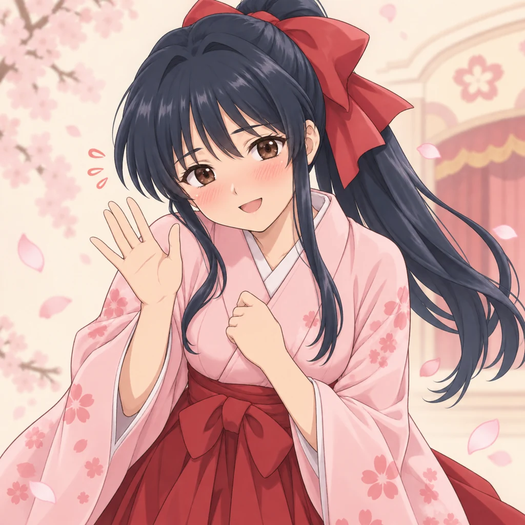真宮寺さくら 表情包 6