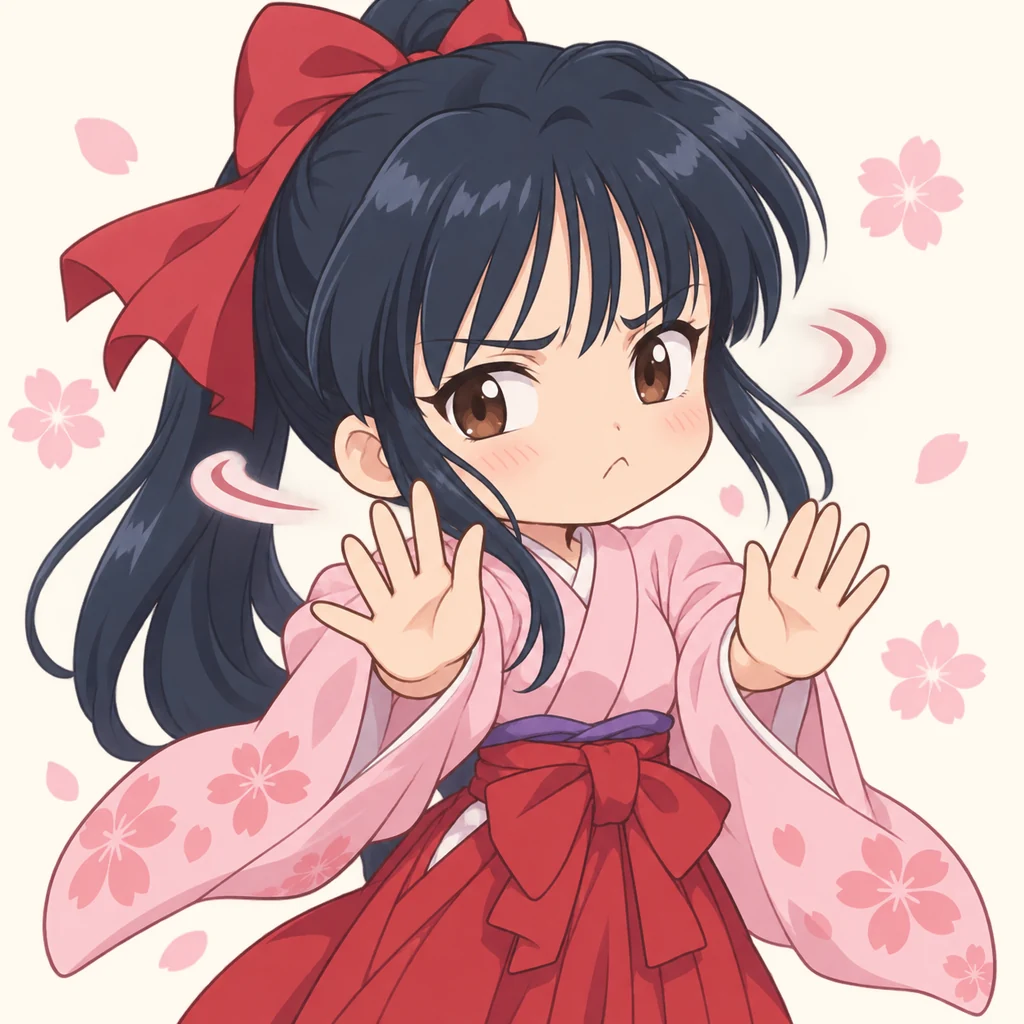 真宮寺さくら 表情包 8