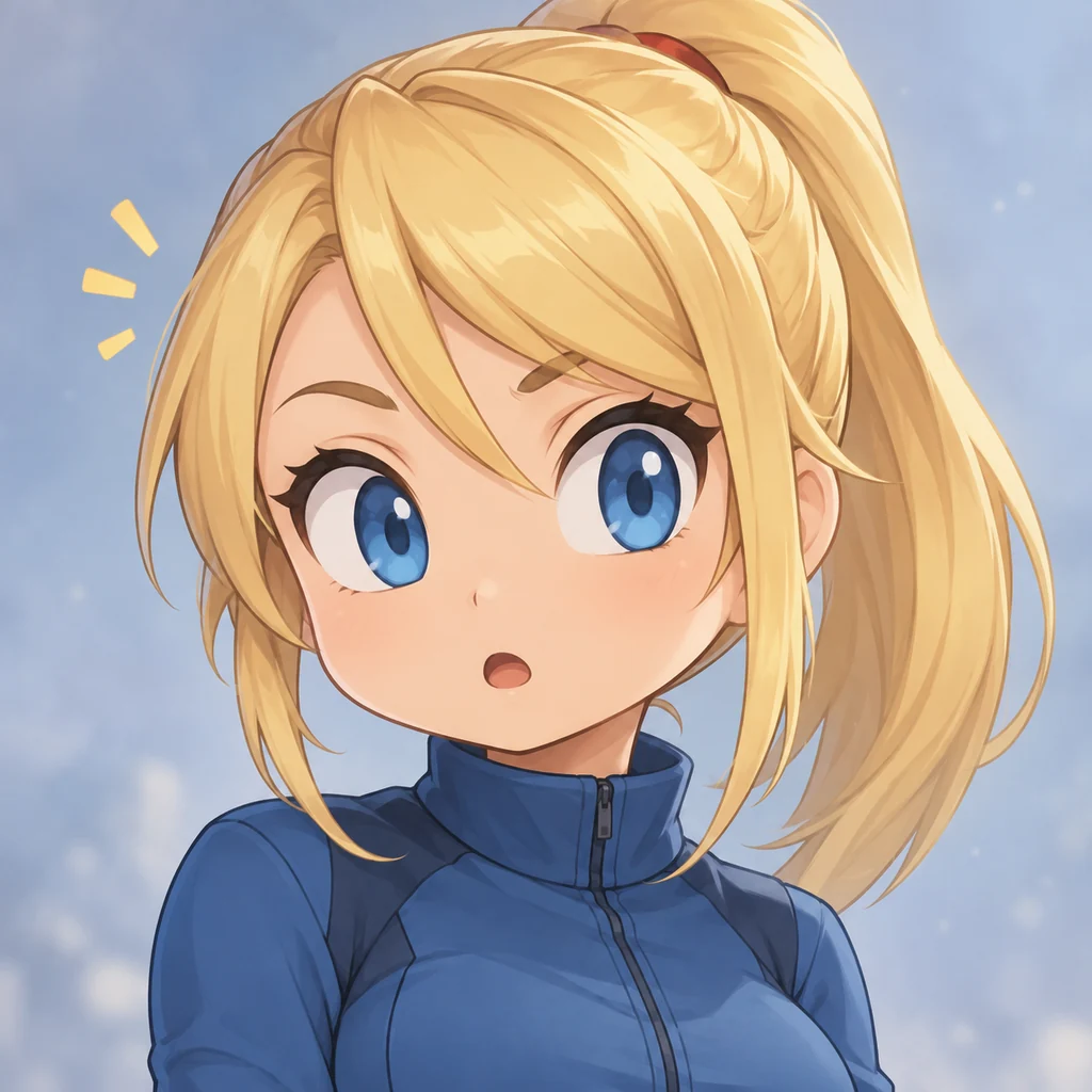 Samus Aran AI 辅助角色插画