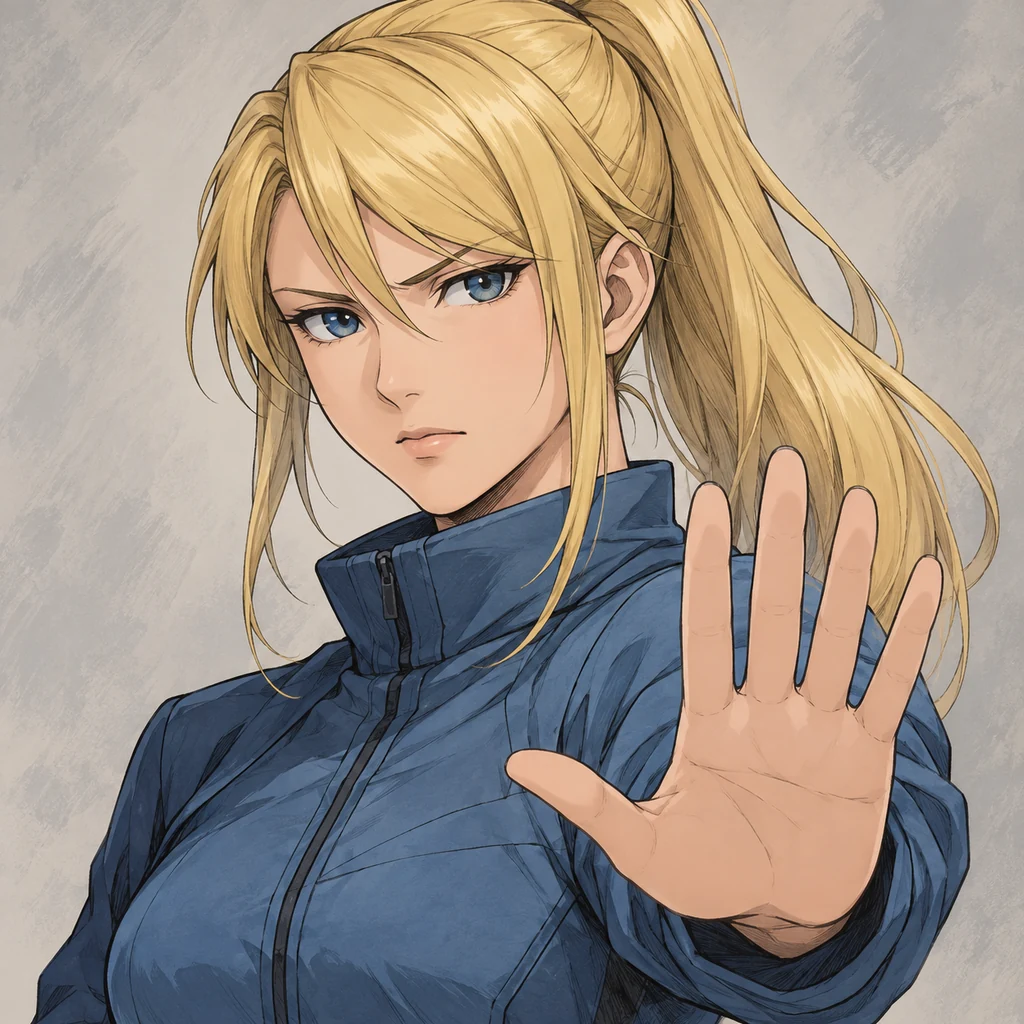 Samus Aran AI 辅助角色插画