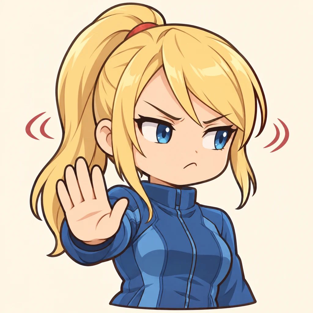 Samus Aran 表情包 8