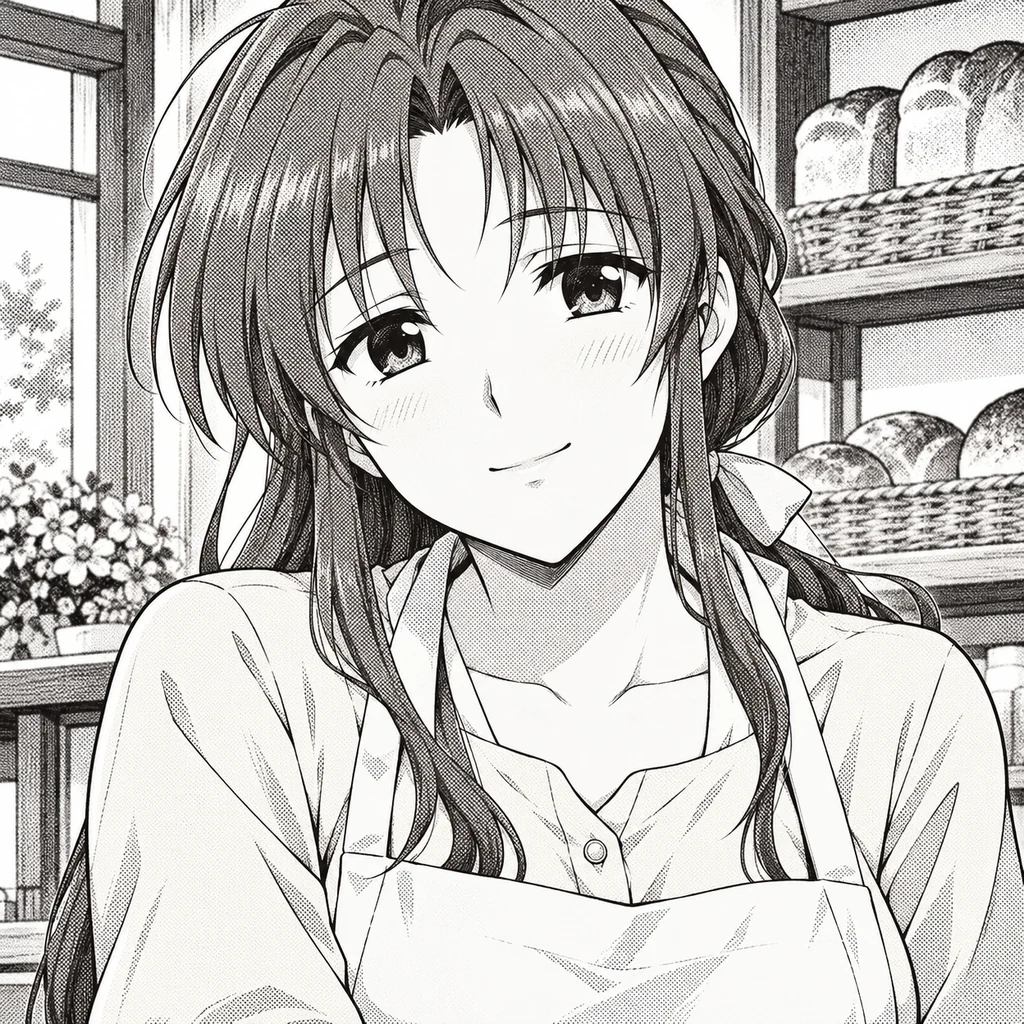 Sanae Furukawa AI 辅助角色插画
