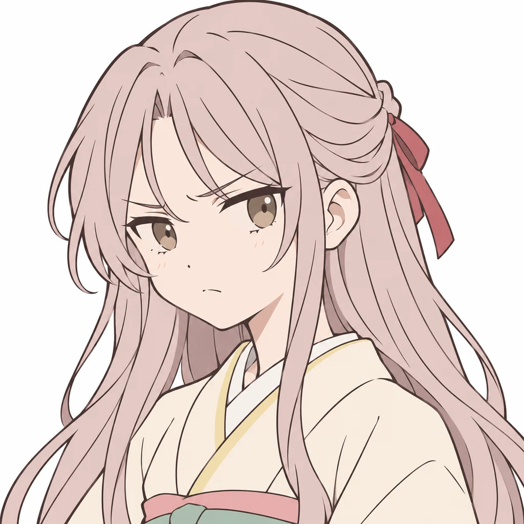 Satoko Kirigaya AI 辅助角色插画