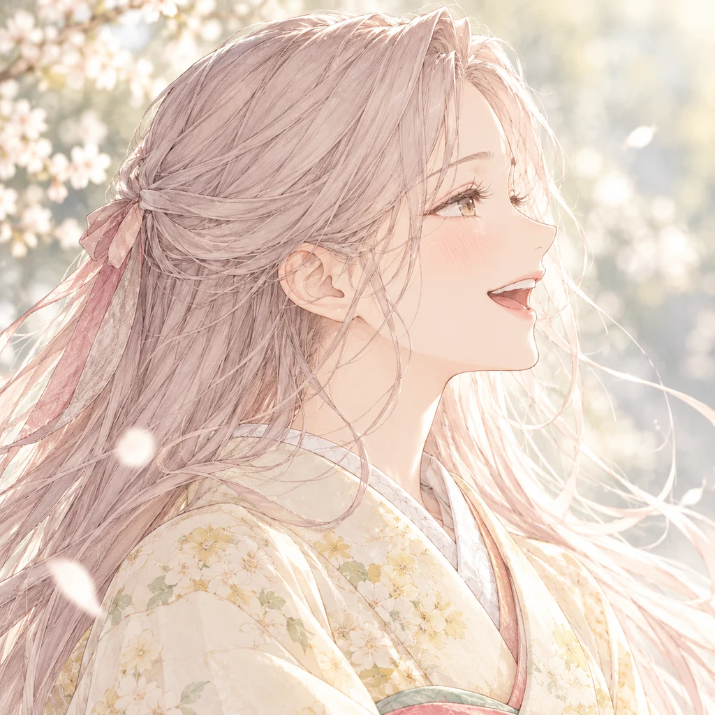 Satoko Kirigaya AI 辅助角色插画