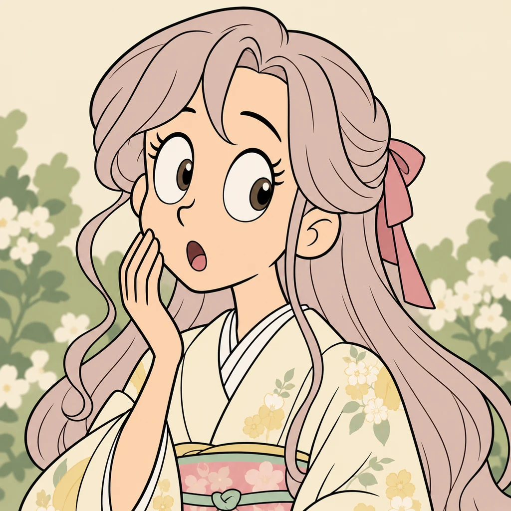 Satoko Kirigaya AI 辅助角色插画