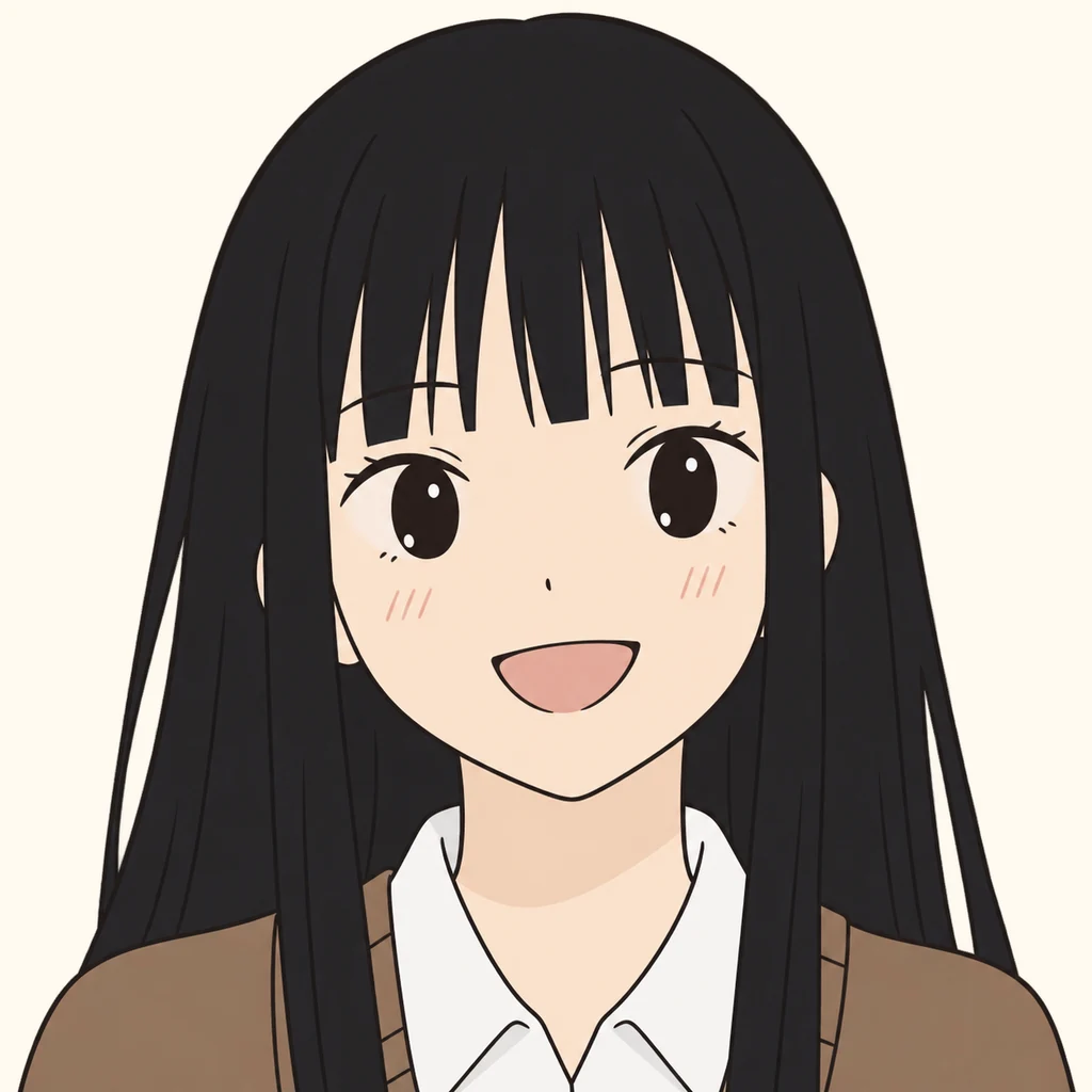 Sawako Kuronuma AI 辅助角色插画