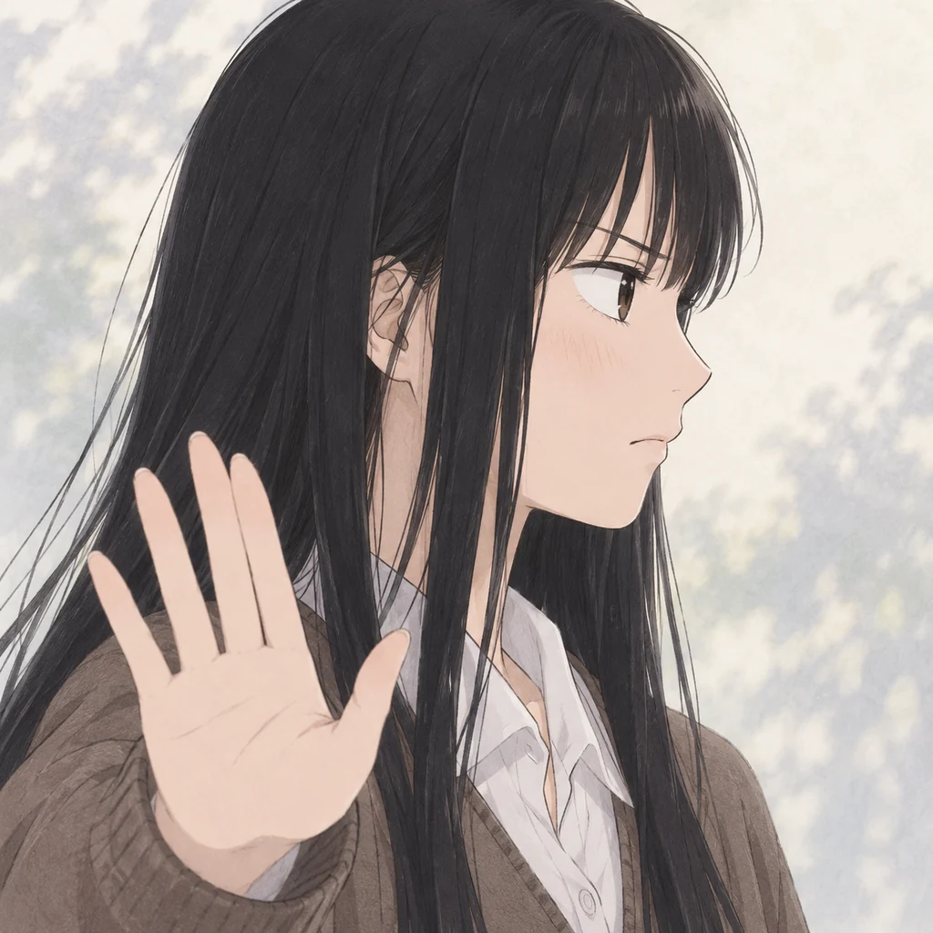 Sawako Kuronuma AI 辅助角色插画