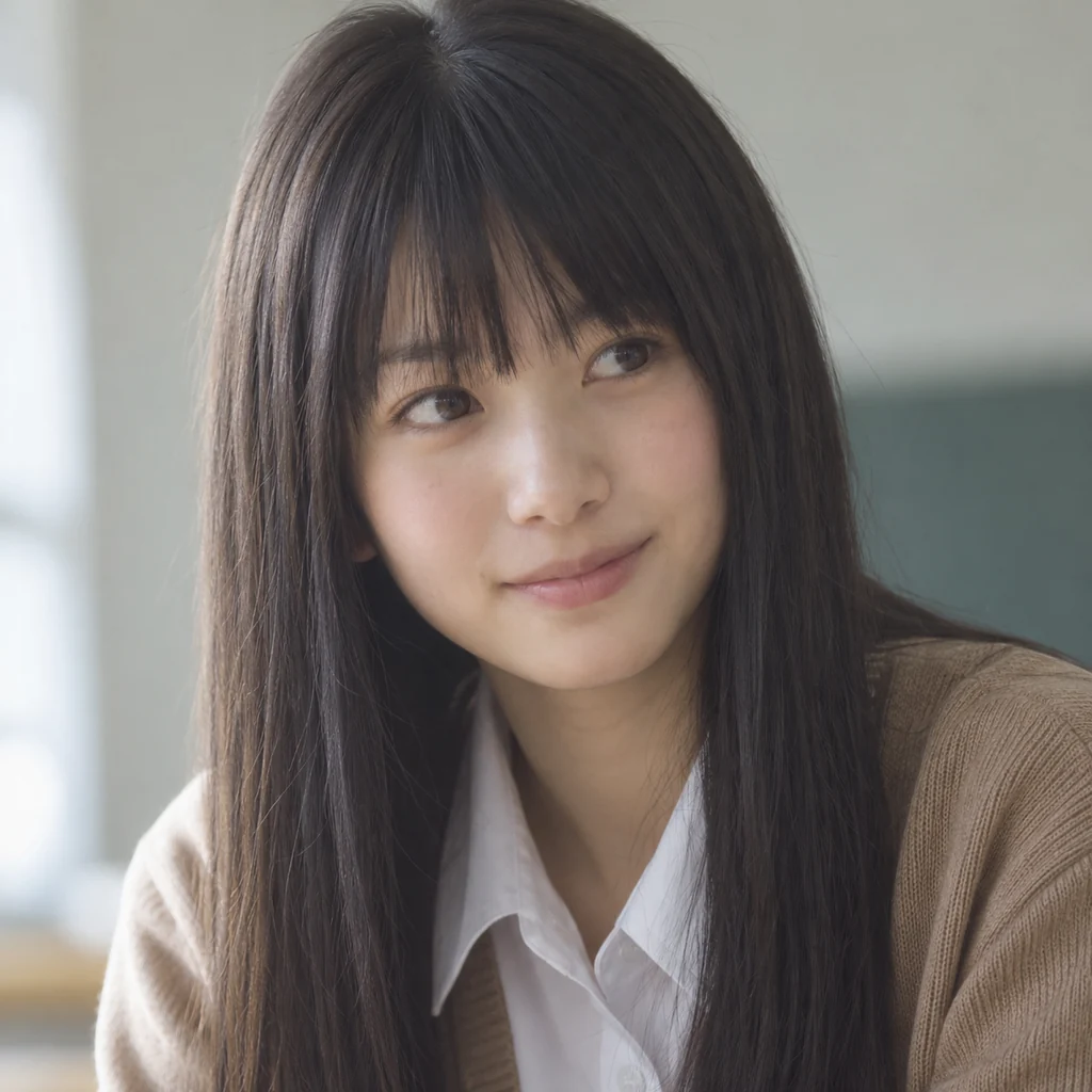 Sawako Kuronuma live-action AI portrait