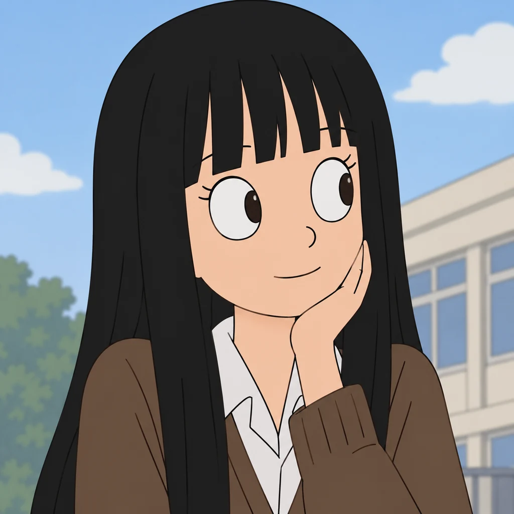 Sawako Kuronuma AI 辅助角色插画