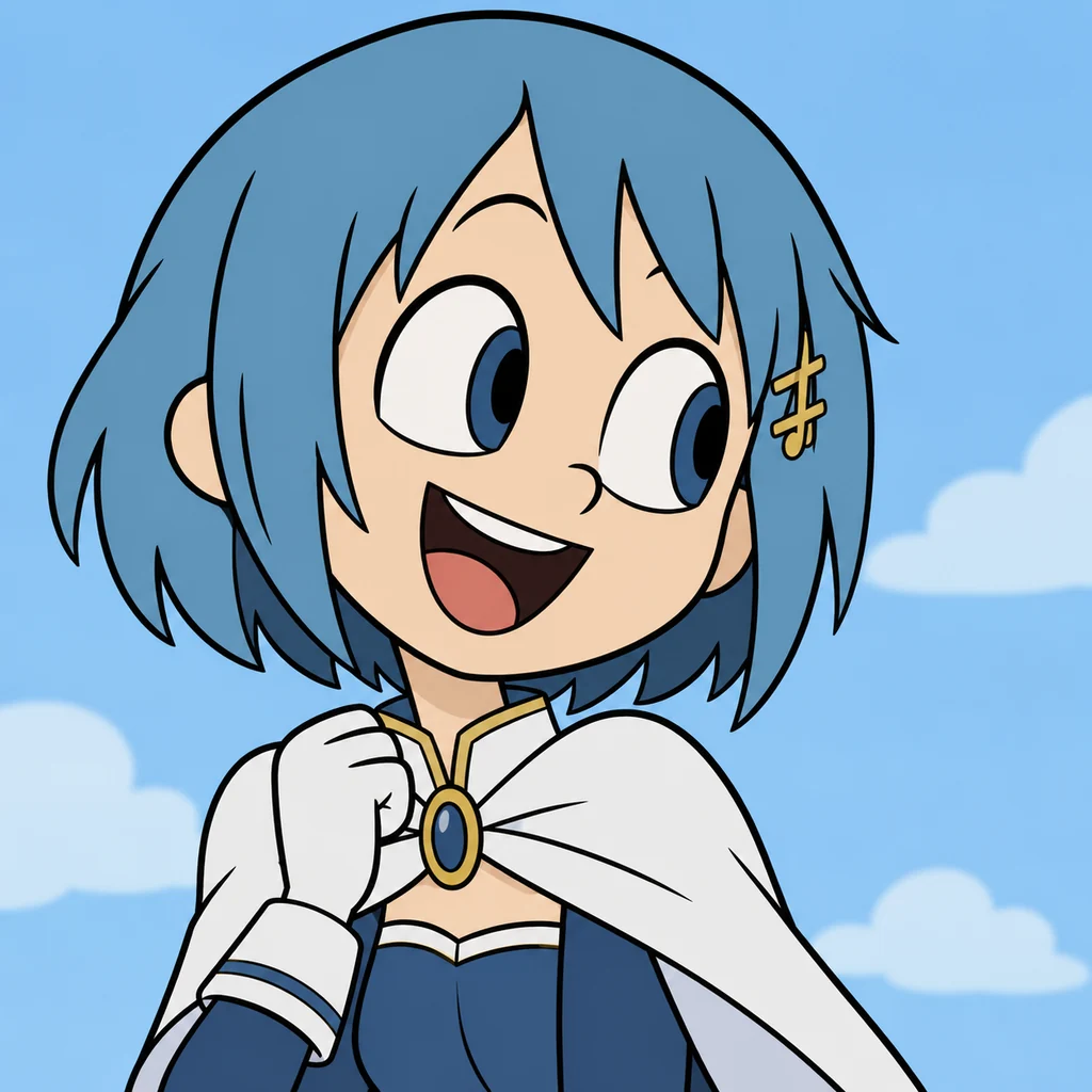 美樹さやか AI 辅助角色插画