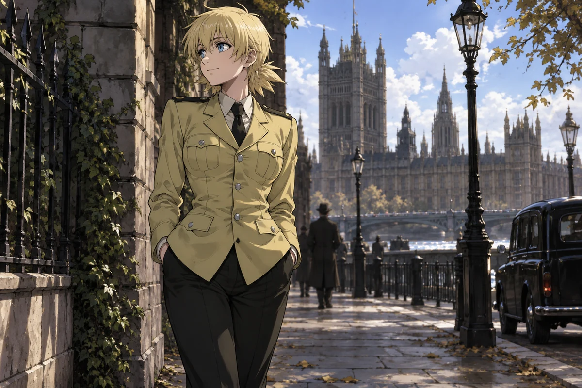 Seras Victoria AI 插画