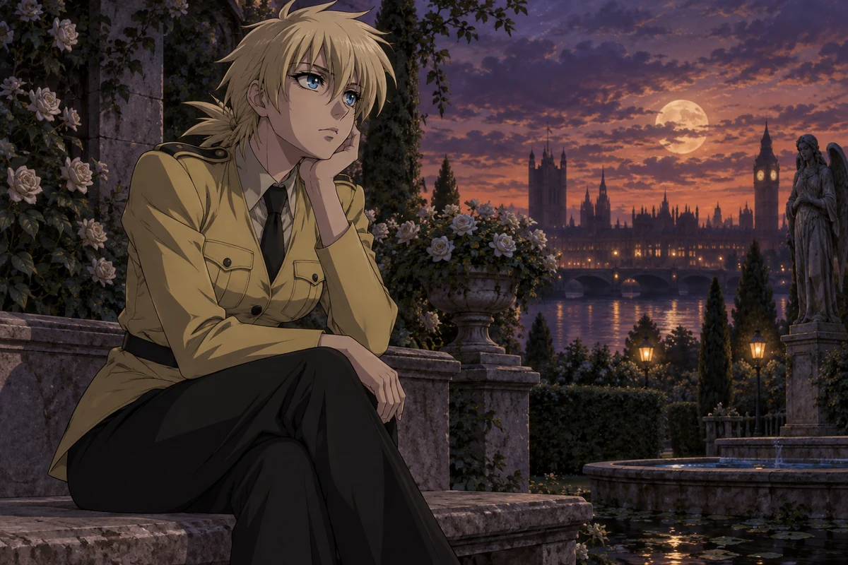 Seras Victoria AI 插画