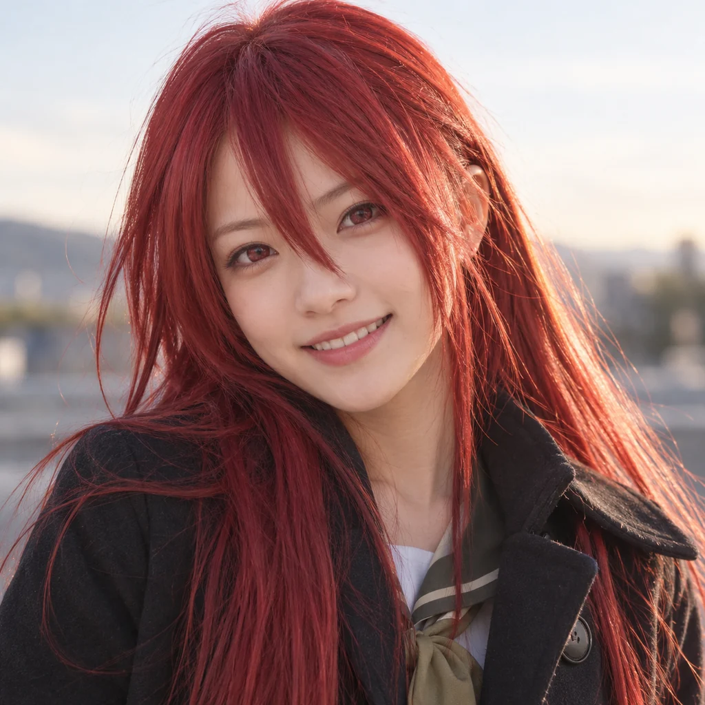 Shana live-action AI portrait
