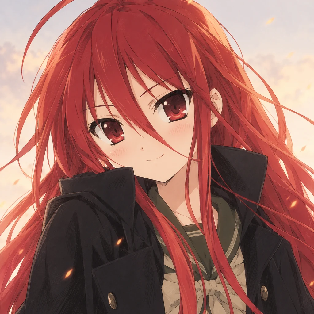 Shana AI 辅助角色插画