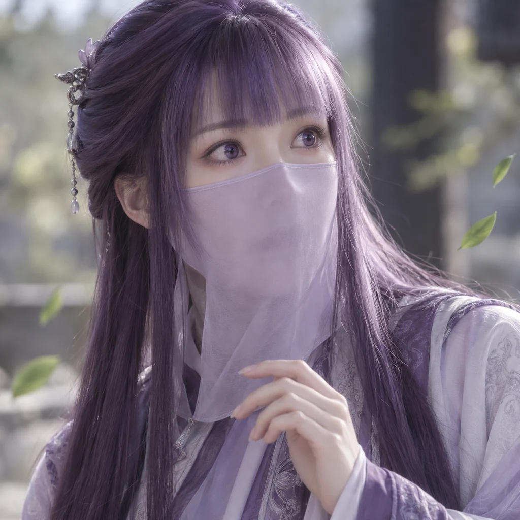Shao Siming live-action AI portrait