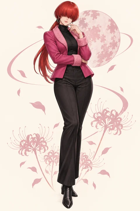 夏尔米角色示意插画