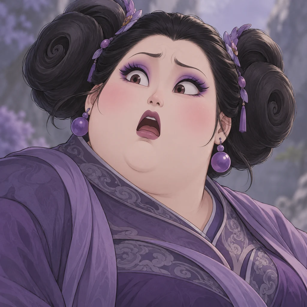 Lady Shiji AI 辅助角色插画