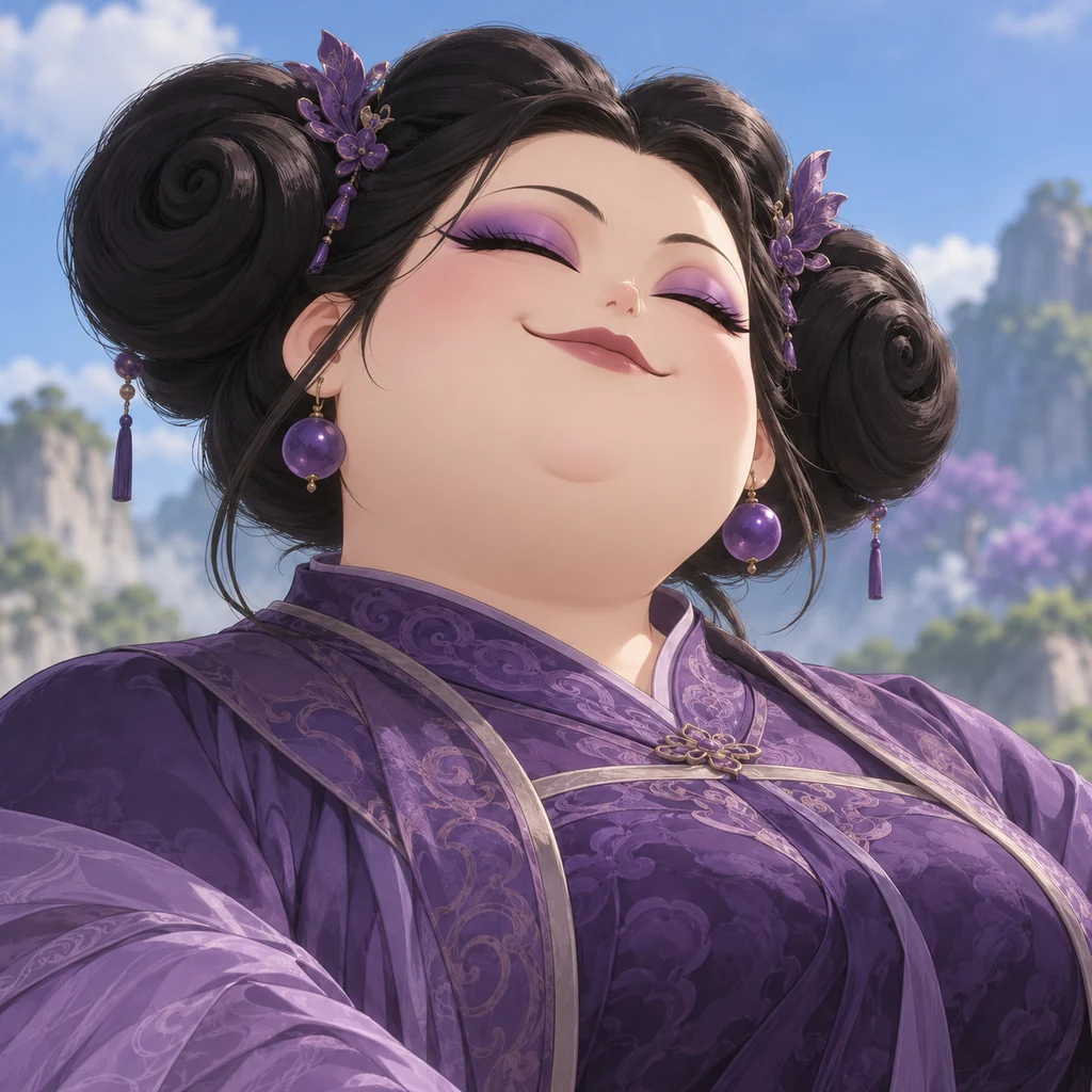 Lady Shiji AI 辅助角色插画
