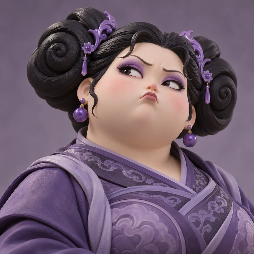 Lady Shiji AI 辅助角色插画