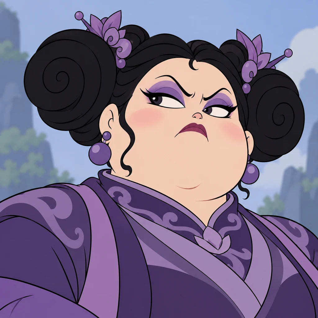 Lady Shiji AI 辅助角色插画
