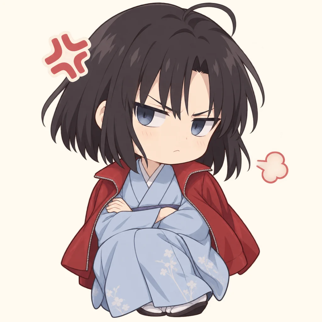 Shiki Ryougi 表情包 2