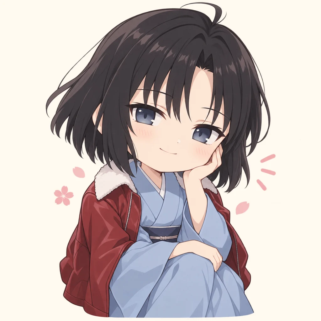 Shiki Ryougi 表情包 1